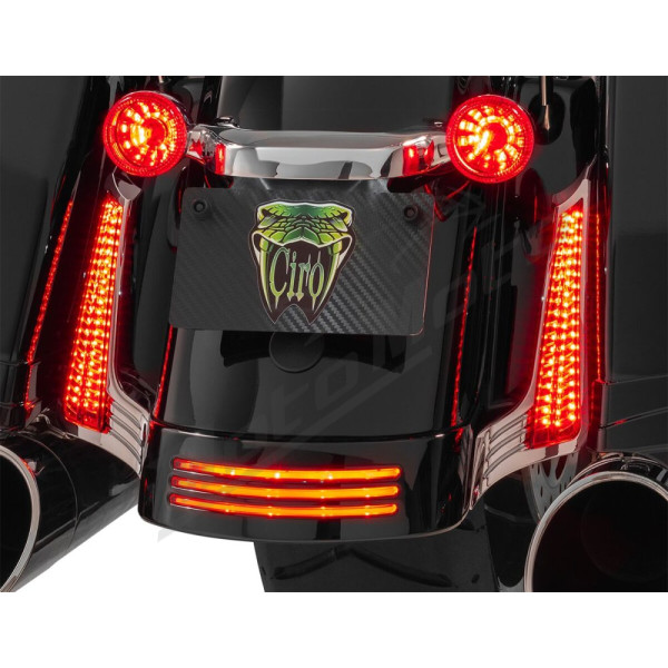CIRO Filler Panel Lights HARLEY DAVIDSON FLHRXS / FLHX / FLHXS / FLHXSE 1690-1868 14-25