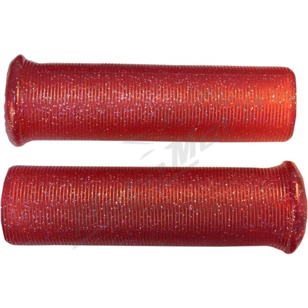 EMGO Star Fire Flake Red Grips 22mm 2pcs