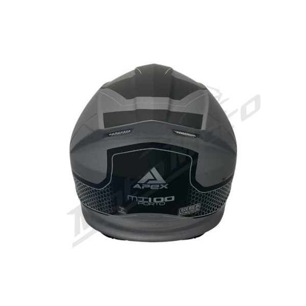 Modular Helmet APEX MI100 Porto Black/Grey