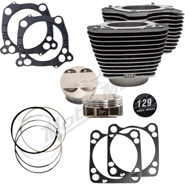 S&S CYCLE Big Bore Cylinder Kit Harley Davidson FLH / FLHFB / FLHR / FLHRC 1750-1923cc 16-23