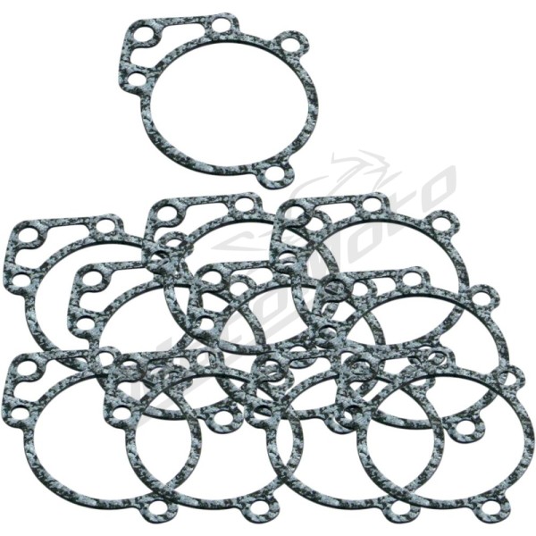 S&S CYCLE Replacement CV Adapter Backplate Gaskets 10pcs. Harley Davidson FLHR / FLHRC / FLHRS / FLHT 1450cc 99-06
