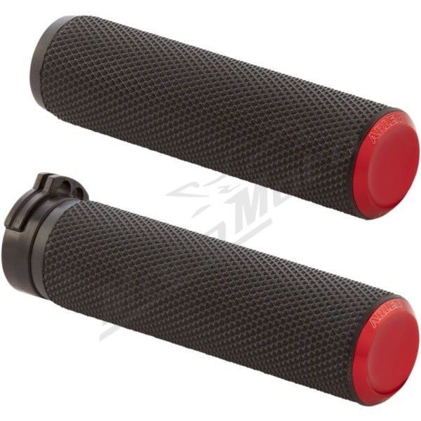 ARLEN NESS Knurled Grips Titan Harley Davidson FLD / FLHR / FLHRC / FLHRCI / FLHRI / FLHRS / FLHRSEI / FLHS 883-1800cc 81-22