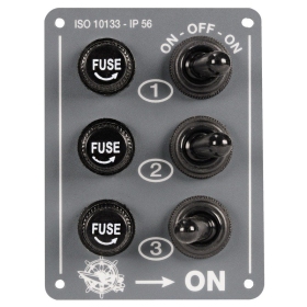 Osculati 3 switches panel