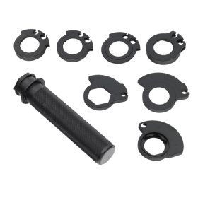 Psychic accelerator handle (w. 7 adapters) Honda / KTM / Kawasaki / Beta 125-505cc 89-23