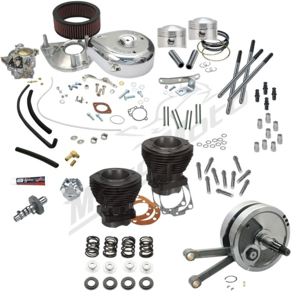 S&S CYCLE 93" Hot Set Up® Engine Performance  Kit Harley Davidson FLH / FLHC / FLHS 1200-1340cc 78-84