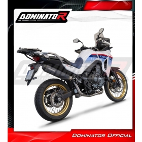 Duslintuvo kompl. Dominator MX2 BLACK + dB killer Honda XL 750 TRANSALP 2023