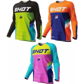 Shot Raw Tracer Kids Motocross Jersey