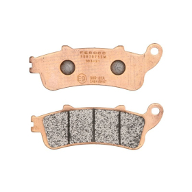 Ferodo Brake pads front/rear 41x115,6x9,4mm Ducati / Honda / Peugeot 125-1800 96-19