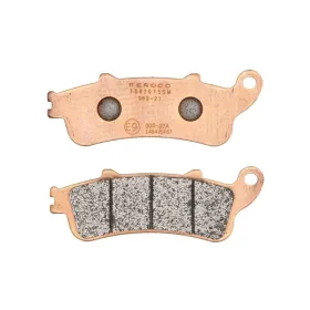 Ferodo priekinės / galinės stabdžių trinkelės 41x115,6x9,4mm Ducati / Honda / Peugeot 125-1800 96-19