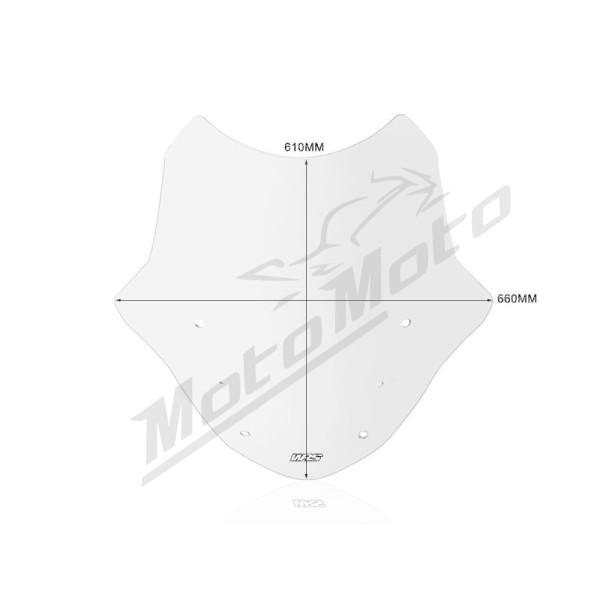 WRS BM079T Windscreen Standard Clear BMW R1200RT 14-19