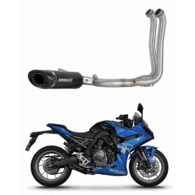 Suzuki GSX-8R / 8S 2023-2025 Dominator Full Exhaust System HP8 BLACK + dB killer