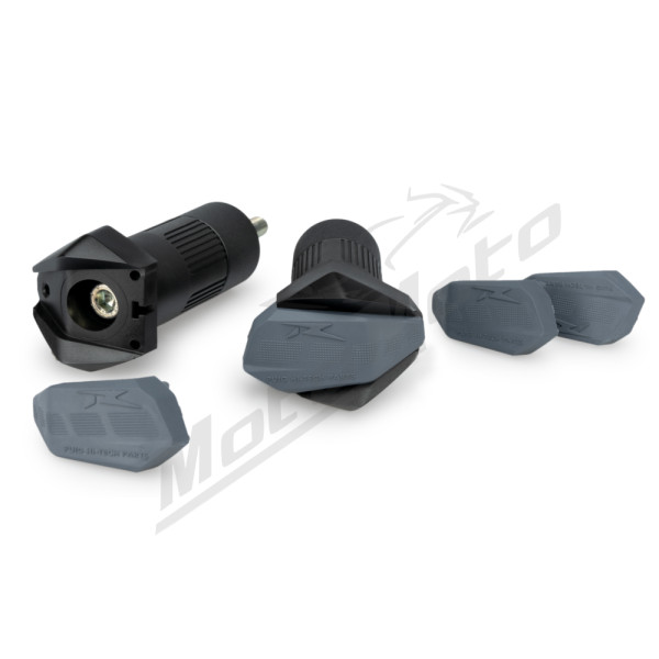 Puig R12 Rėmo Slaideriai Kawasaki Z800 13-16 Juodi
