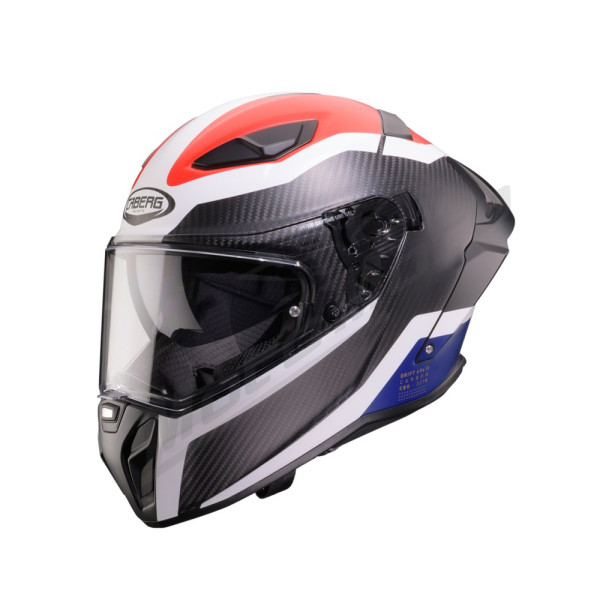 Helmet Caberg Drift Evo II Carbon Black/Blue/Red