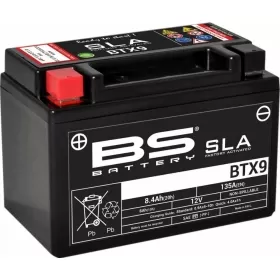 Battery BS BATTERY BTX9 (FA) SLA 12V / 8Ah