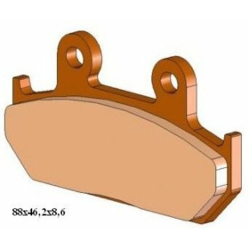 FRIXXION Scooter Sintered Metal Brake pads - DB2072RD-N2 HONDA CBR/CD/NV/NX/VFR 250/500/600/650/700/750/1000 1986-1996
