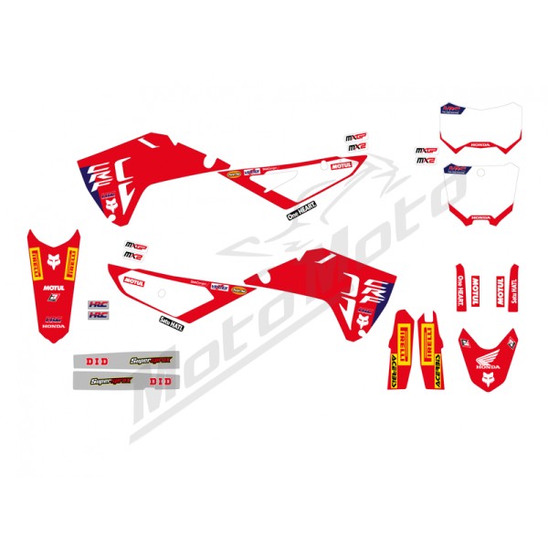 BLACKBIRD Team grafikos Honda CRF 250-450cc 25-26