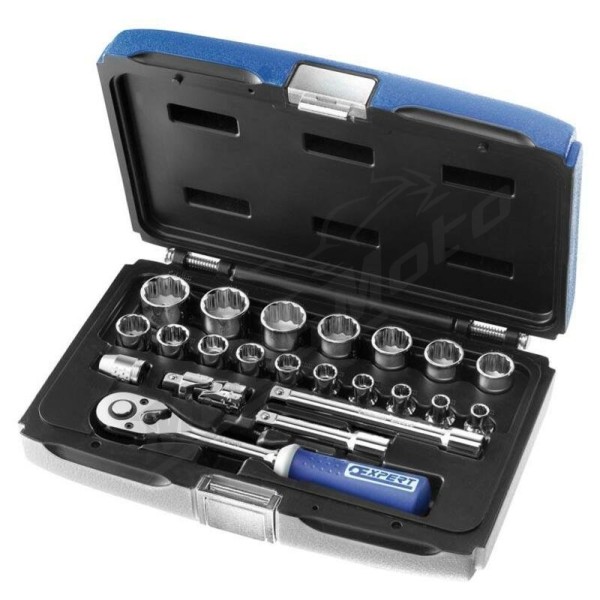 EXPERT 3/8 sockets & ratchet set 22