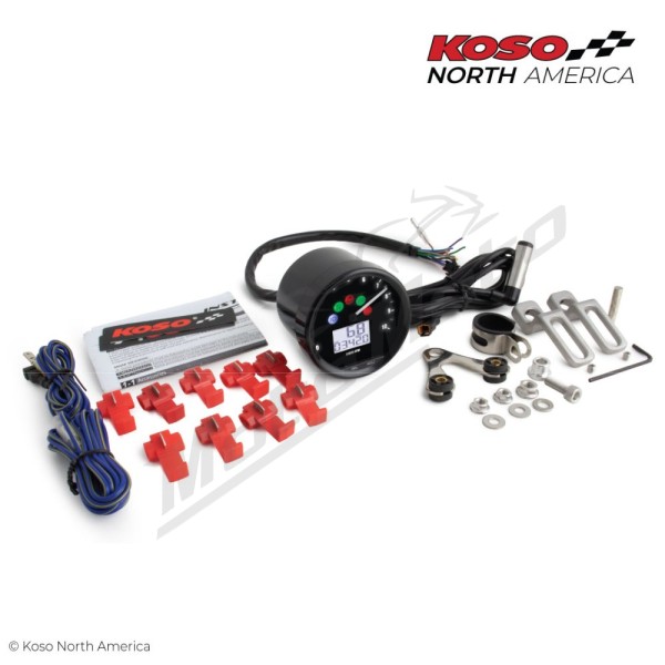 KOSO Neo Retro Multi-Function Meter 64mm TNT Black