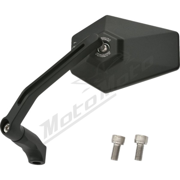 DAYTONA D-MIRROR-4 HEXAGON ROD Universal mirror M10 black 1pc