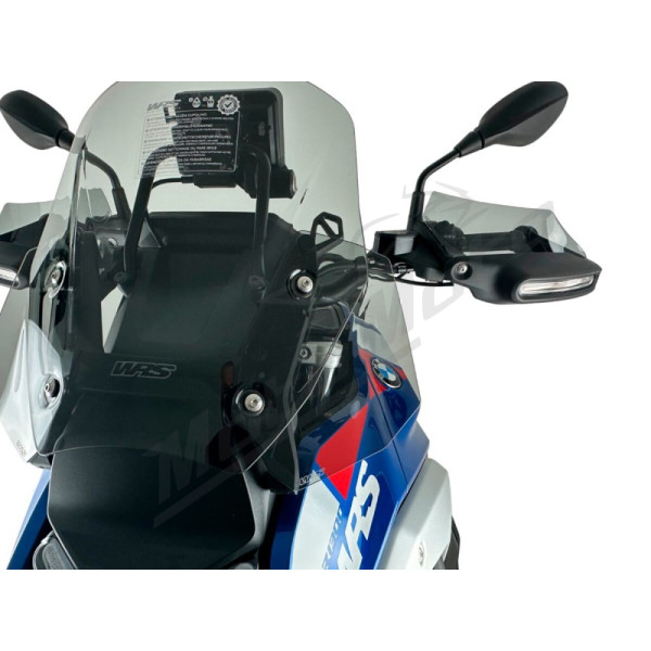 WRS BM099F Wind Deflectors Smoke BMW R1300GS ABS 23-25