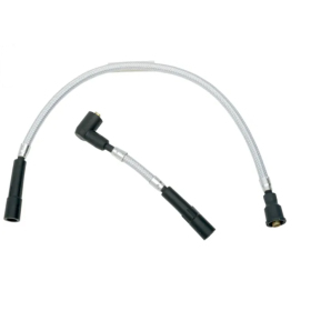 MAGNUM SHIELDING Spark Plug Wires Silver Harley Davidson XL 883/1200 07-22