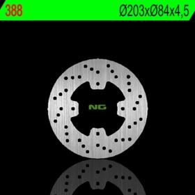 NG BRAKES 388 Rear Round Fixed Brake Disc MBK X-POWER / YAMAHA TZR 50 96-02