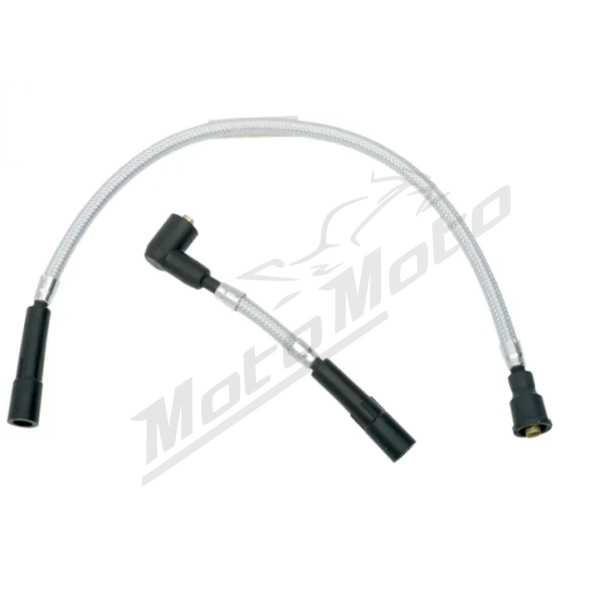 MAGNUM SHIELDING Degimo laidai sidabriniai Harley Davidson XL 883/1200 07-22