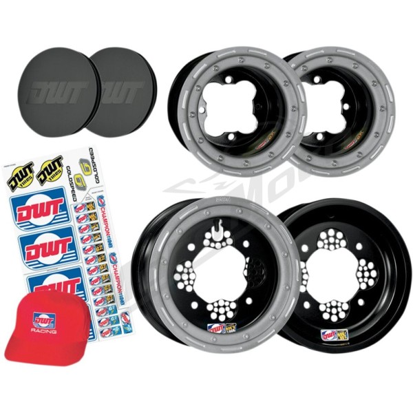 DWT DOUGLAS WHEEL Champion in a Box (C.I.A.B.) Wheel Kit CBM-1 Polaris PHOENIX / PREDATOR / SAWTOOTH 200-500cc 03-14