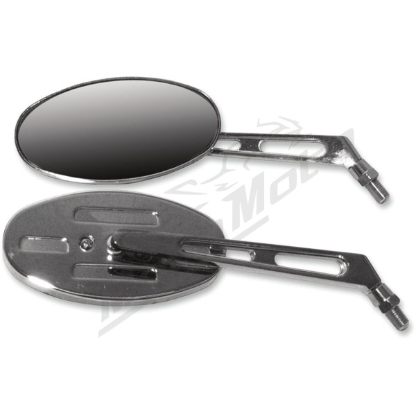 EMGO Universal Short Billet Mirror M10 2pcs