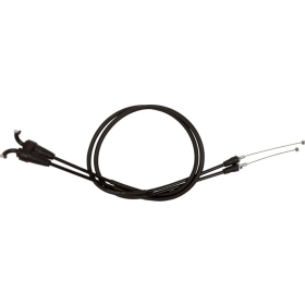 MOOSE OFFROAD Black Vinyl Throttle Cable GasGas / Husqvarna / KTM 250-300cc 23-24