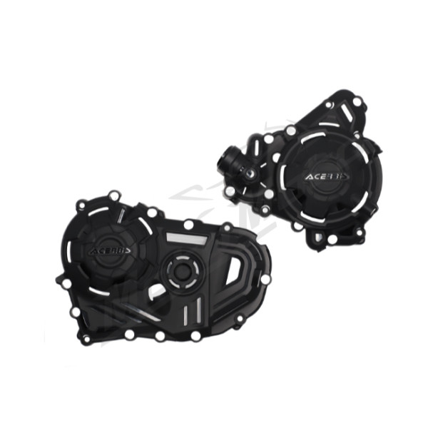 Acerbis X-Power Sankabos ir Generatoriaus Dangtelių Apsaugos Honda XL / CB 750cc 23-25 Juoda
