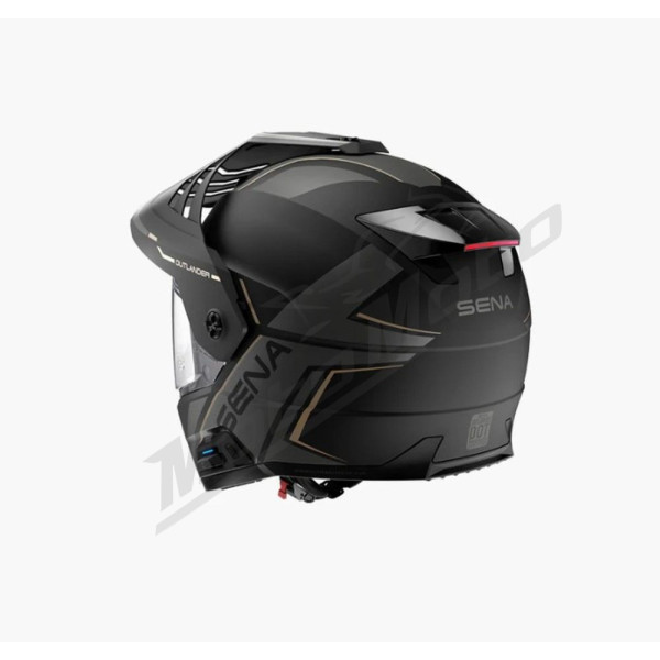 SENA Outlander Dual Sport Helmet with Intercom