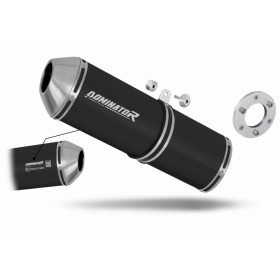 Kawasaki ZR7 / ZR7S 1999-2004 EU Approved Exhaust Silencer OVR BLACK