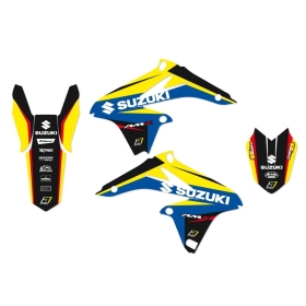BLACKBIRD Dream Graphic 4 Grafikos rinkinys Suzuki RM-Z250 2010-2018