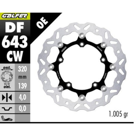 GALFER Front brake disc Kove 800X Pro 23-25