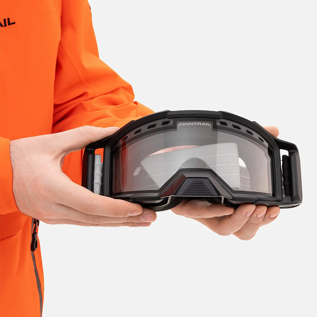 Finntrail Snow Goggles Vision 1093 Black/Clear
