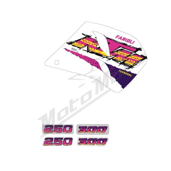TECNOSEL Graphic Kit Replica Team KTM 250-360cc 93-97