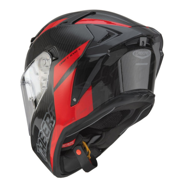 Helmet Caberg Drift Evo II Carbon Nova Black/Red