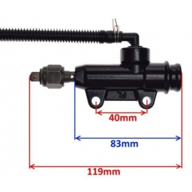 Stabdžių pompa su rezervuaru KEEWAY TX 50-125cc 2008-2020 / Universali