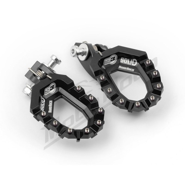 S3 Foot Pegs Solid Hard Rock Scorpa / Sherco 125-300 23-25