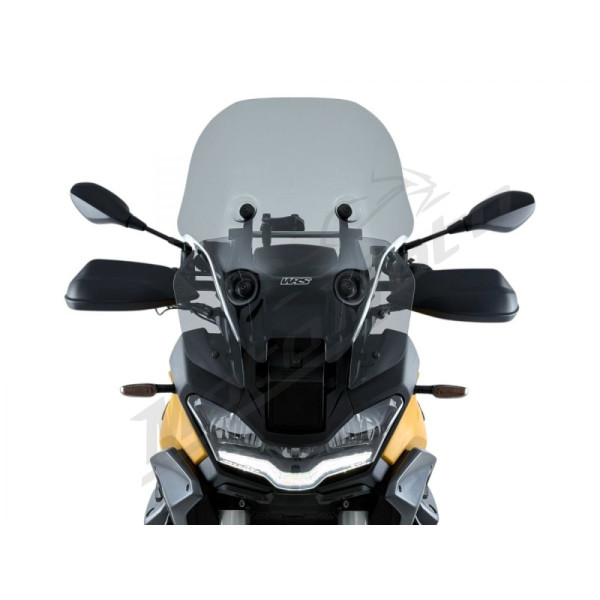 WRS MG009F Side Deflectors Smoke Moto Guzzi Stelvio 1000 ABS 2024