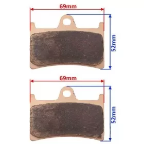 Brake pads MAXTUNED FA252/ MCB611