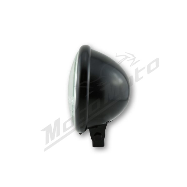 HIGHSIDER 146mm Headlight Bates Style Black E-Approved (1pc)
