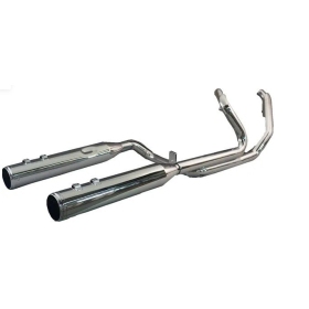 KHROME WERKS 2-into-2 Dominator Exhaust System Harley Davidson FLHR / FLHRC / FLHRI / FLHT / FLHTC / FLHX / FLTRU / FLTRX 1450-1690 99-16