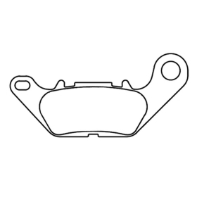 CL BRAKES 3099MSC Maxi Scooter Sintered Metal Brake pads MBK WAAP / YAMAHA CRYPTON / D'ELIGHT / N-MAX / TRICITY / VITY 125-300 08-25