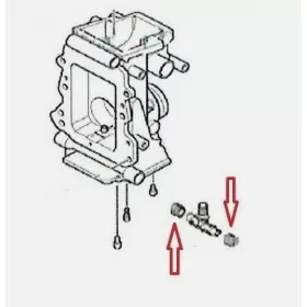 CARBURETOR SPACER TMR/TDMR (1 pc)
