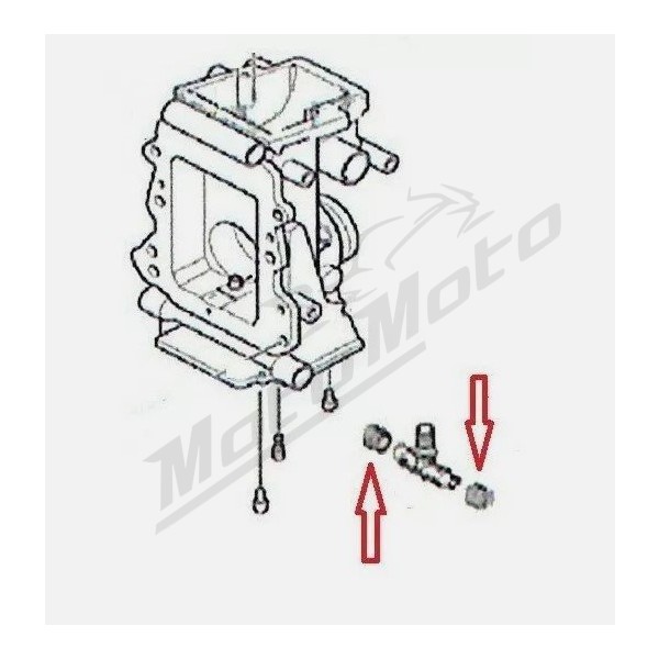 CARBURETOR SPACER TMR/TDMR (1 pc)