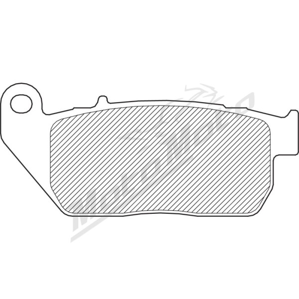 DRAG SPECIALTIES Sintered Metal Brake Pads Harley Davidson XL 883-1200cc 04-13