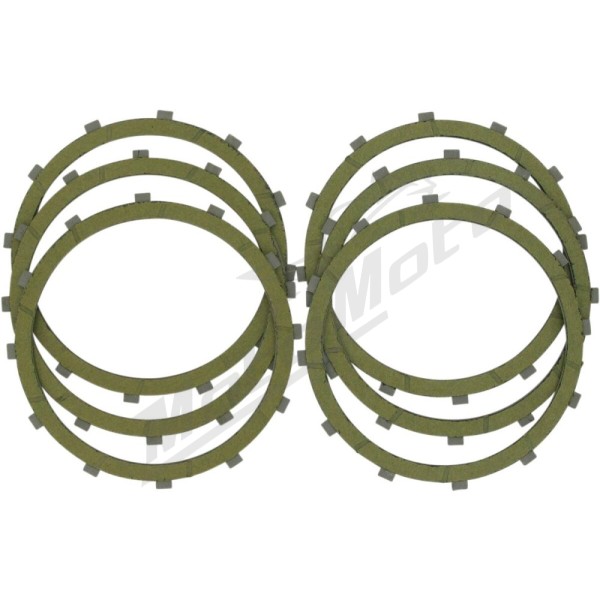 DRAG SPECIALTIES Clutch Friction Plate Set Harley Davidson FLH / FLHS / FLHT / FLHTC 1340cc 83-89