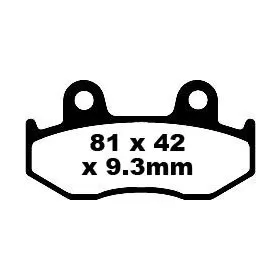 EBC SFA Brake Pads HONDA SH / SES / NHX / NES 110-150cc 00-11